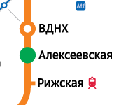 Алексеевская 3- комнатная за 47,000₽ от метро  9 минут,с детьми рассмат.