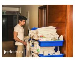 Отельге хаусмен керек без опыта алабыз , акчасы ар жума