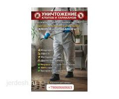 ДЕЗИНФЕКЦИЯ   КЛОП  ТАРАКАН  КЕПИЛДИК БАР  БААСЫ КЕЛИШИМДУУ