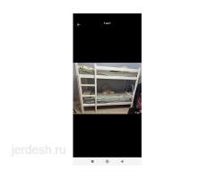 2 этаждуу кровать сатылат б/у